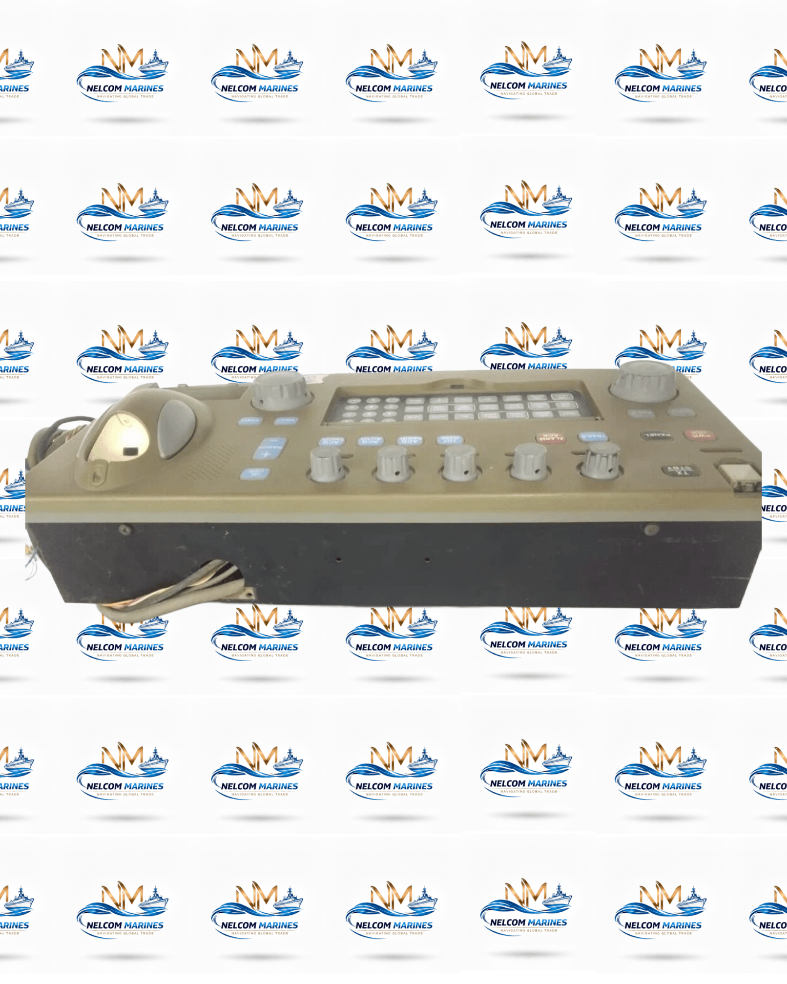 Used JRC JMA 9822 JRC JMA-9822 RADAR KEYBOARD AND TRACKBALL UNIT - MARINE NAVIGATION Alang Spare Parts Market - View 2